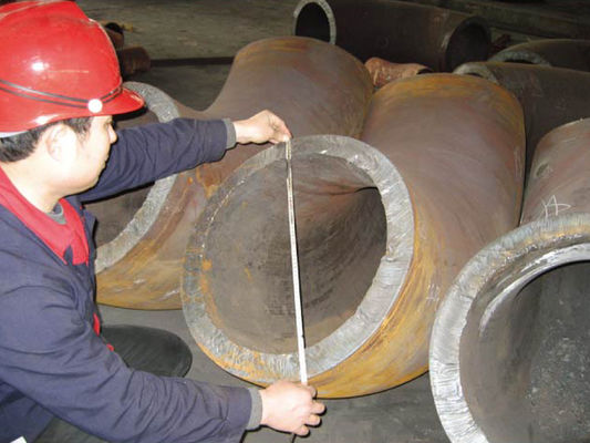 El codo de acero de aleación galvanizado 45 grados 90 grados